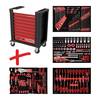 KS Tools 810.4180 Werkstattwagen Herstellerfarbe: Schwarz, Rot