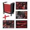 KS Tools 8104241 Werkstattwagen Herstellerfarbe: Schwarz, Rot
