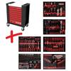 KS Tools 810.6271 Werkstattwagen Herstellerfarbe: Schwarz, Rot