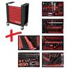 KS Tools 810.6284 Werkstattwagen Herstellerfarbe: Schwarz, Rot