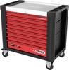 KS Tools 873.4008 Werkstattwagen Stahlblech Herstellerfarbe: Schwarz, Rot
