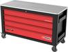 KS Tools 873.6008 Werkstattwagen Stahlblech Herstellerfarbe: Schwarz, Rot
