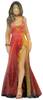 NOCH H0 Dame im roten Kleid Bemalt, Stehend