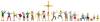 NOCH H0 In den Bergen Bemalt, Stehend, Sitzend
