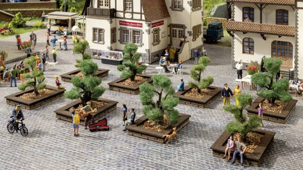 NOCH 21546 Baumpackung   Grün