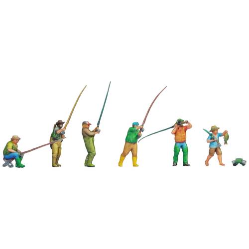 NOCH Z Angler Bemalt, Stehend, Sitzend