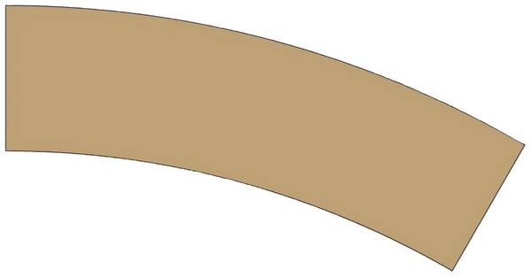 NOCH 53842 H0 Easy-Track Trassenelement (B x H) 77.5 mm x 4 mm 553.75 mm