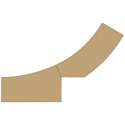 NOCH 53880 H0 Easy-Track Trassenelement