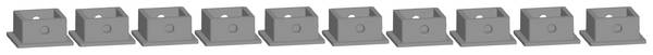 NOCH 53900 H0, TT, N Easy-Track Bodenplatte (L x B x H) 16 x 16 x 1 mm