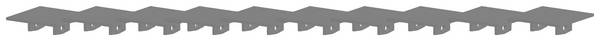 NOCH 53910 H0, TT, N Easy-Track Pfeilerelement (L x B x H) 30 x 30 x 8.5 mm