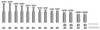 NOCH 53941 H0, TT, N Easy-Track Pfeiler-Set