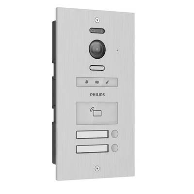 Philips WelcomeHive Pro 2 Video-Türsprechanlage WLAN Außeneinheit Aluminium