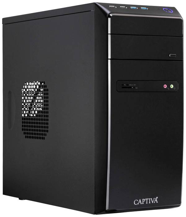 Captiva Desktop PC Power Starter R64-120 AMD Ryzen 5 5600G 4.4 GHz 16 GB RAM 500 GB SSD AMD Radeon Graphics Win 11 Home 64120