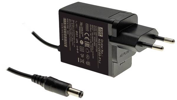 MEAN WELL NGE12E24-P1J Steckernetzteil, Festspannung 24 V/DC 0.625 A 15 W Überstromschutz
