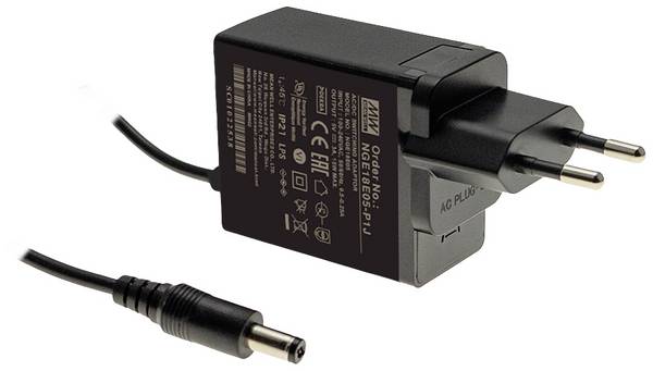 MEAN WELL NGE18E09-P1J Steckernetzteil, Festspannung 9 V/DC 2 A 18 W mit Gerät-Eurostecker