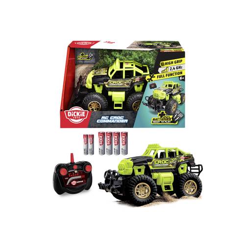 Dickie Toys 201104009 Croc Commander 1:18 RC Einsteiger Modellauto Elektro Geländewagen