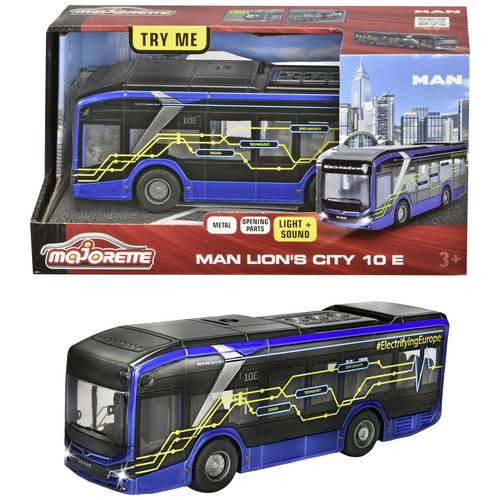 Majorette Bus Modell MAN Lions City 10 E Bus Fertigmodell Bus Modell