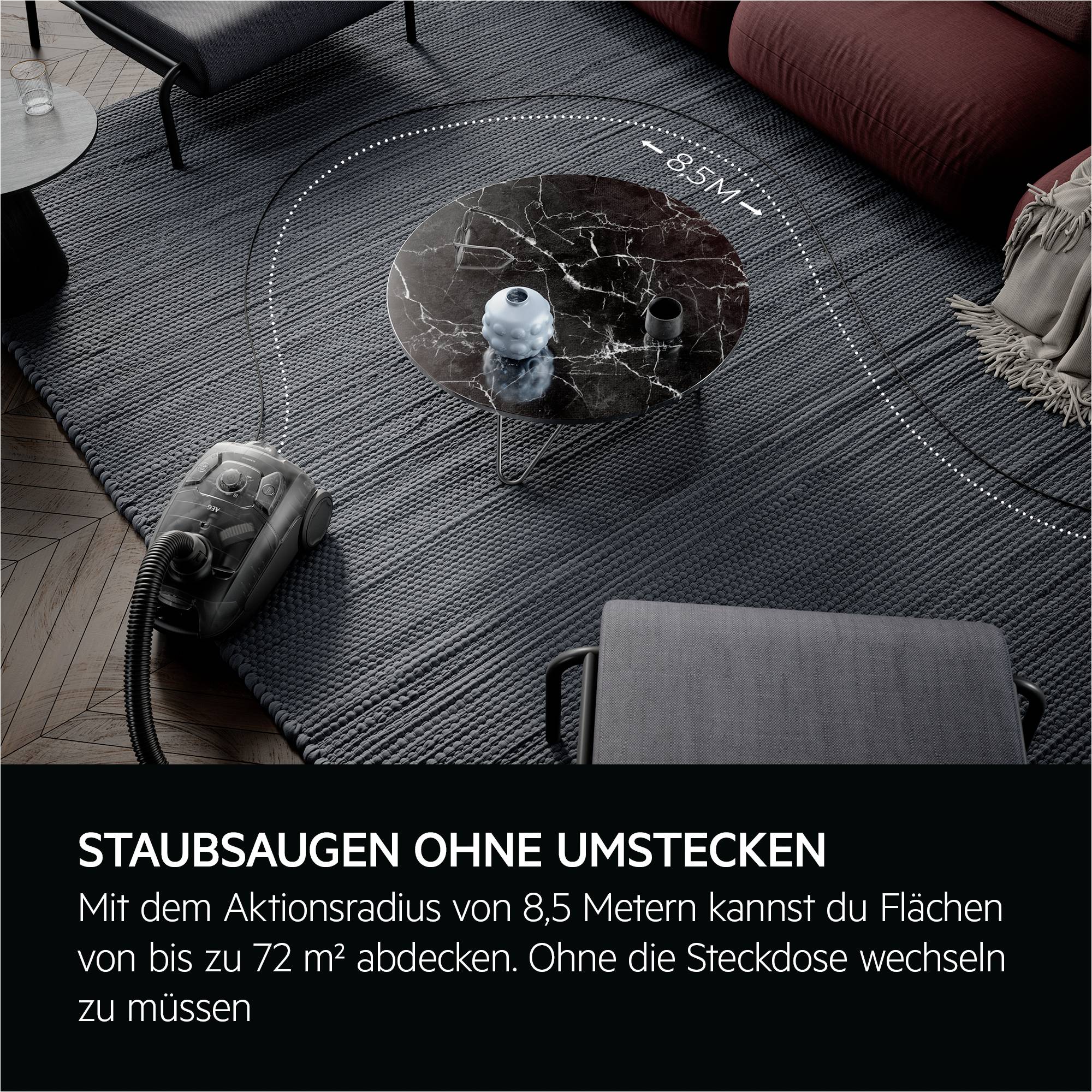 AEG AB51C2DG Staubsauger mit Beutel 750 W mit Staubbeutel-14