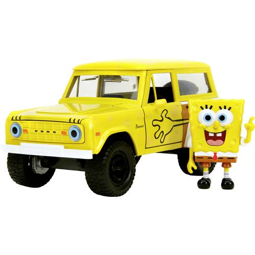 JADA TOYS Sponge Bob 1973 Ford Bronco Fertigmodell PKW Modell