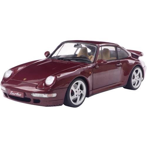 Solido Porsche 911 (993) Turbo 1997 rot 1:18 Modellauto