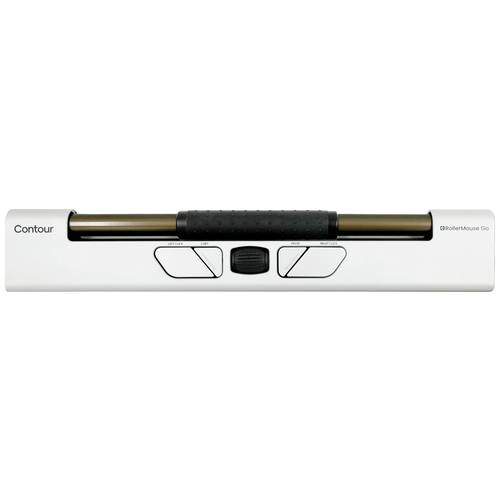 Contour Design RollerMouse Go wireless Maus, Mauspad-Set Bluetooth® Schwarz, Weiß 5 Tasten 600 dpi, 800 dpi, 1000 dpi, 1...