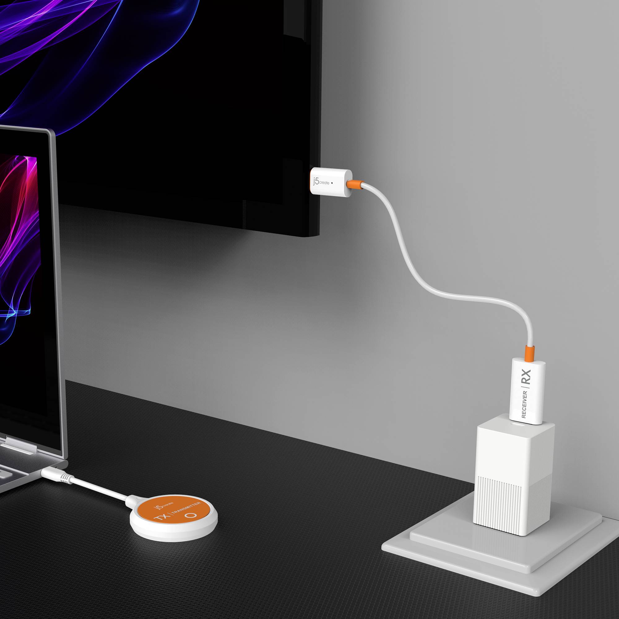 j5create JVAW62 ScreenCast USB-C - Wireless Video-/Audio-Erweiterung-3