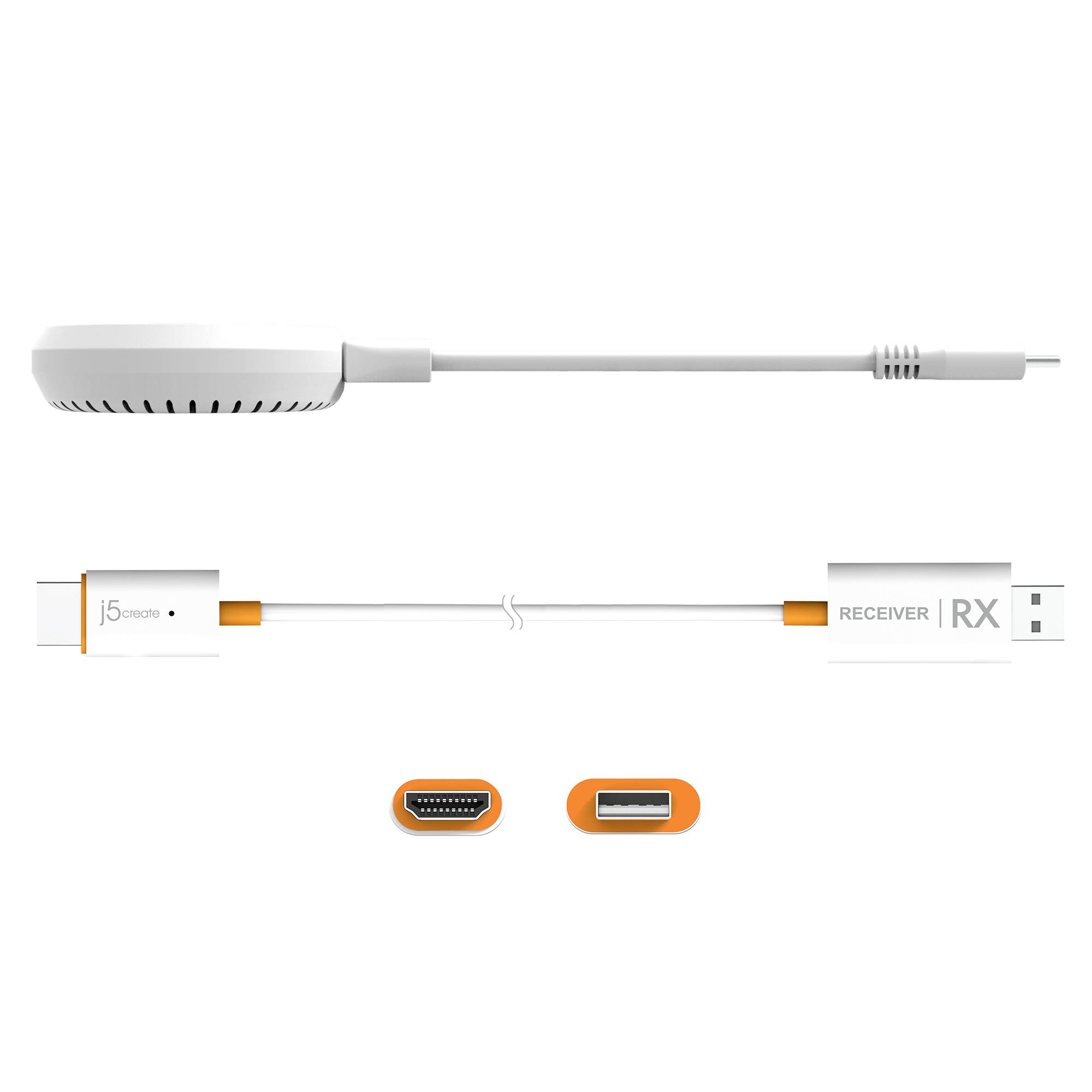 j5create JVAW62 ScreenCast USB-C - Wireless Video-/Audio-Erweiterung-2
