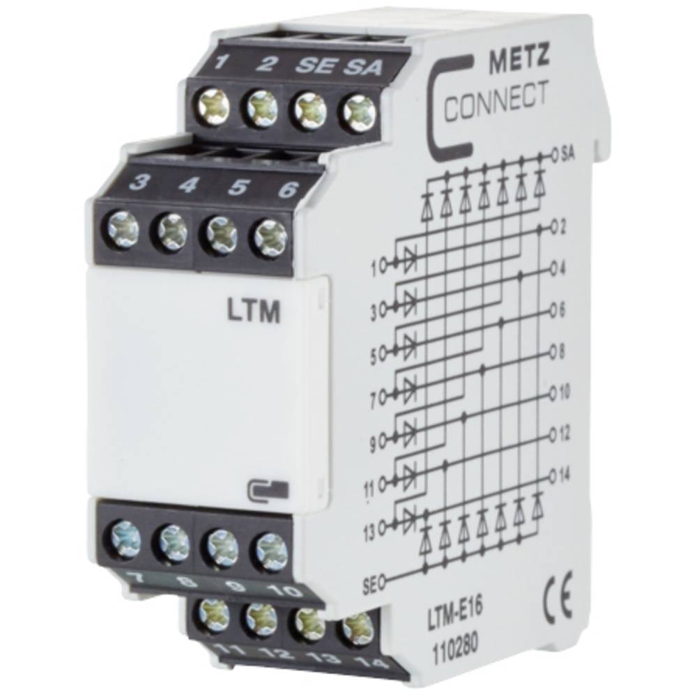Metz Connect LTM-E16 Lampentestmodule 250, 250 V/AC, V/DC (max) 1 stuk(s)