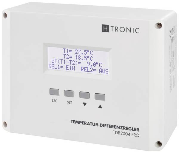 H-Tronic TDR2004 pro Temperaturschalter -99 - 850 °C