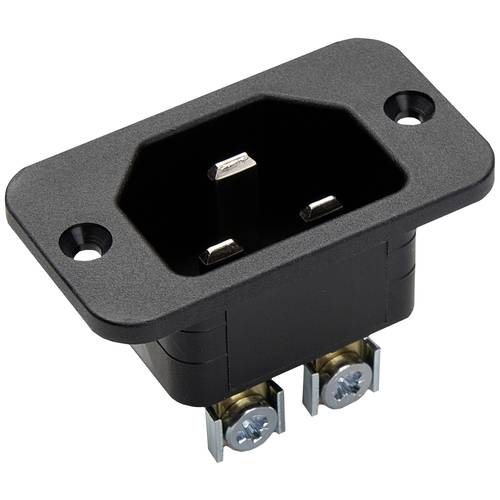 Martin Kaiser 836/sw Heißgeräte-Steckverbinder Stecker, Einbau 16 A Schwarz 1 St.