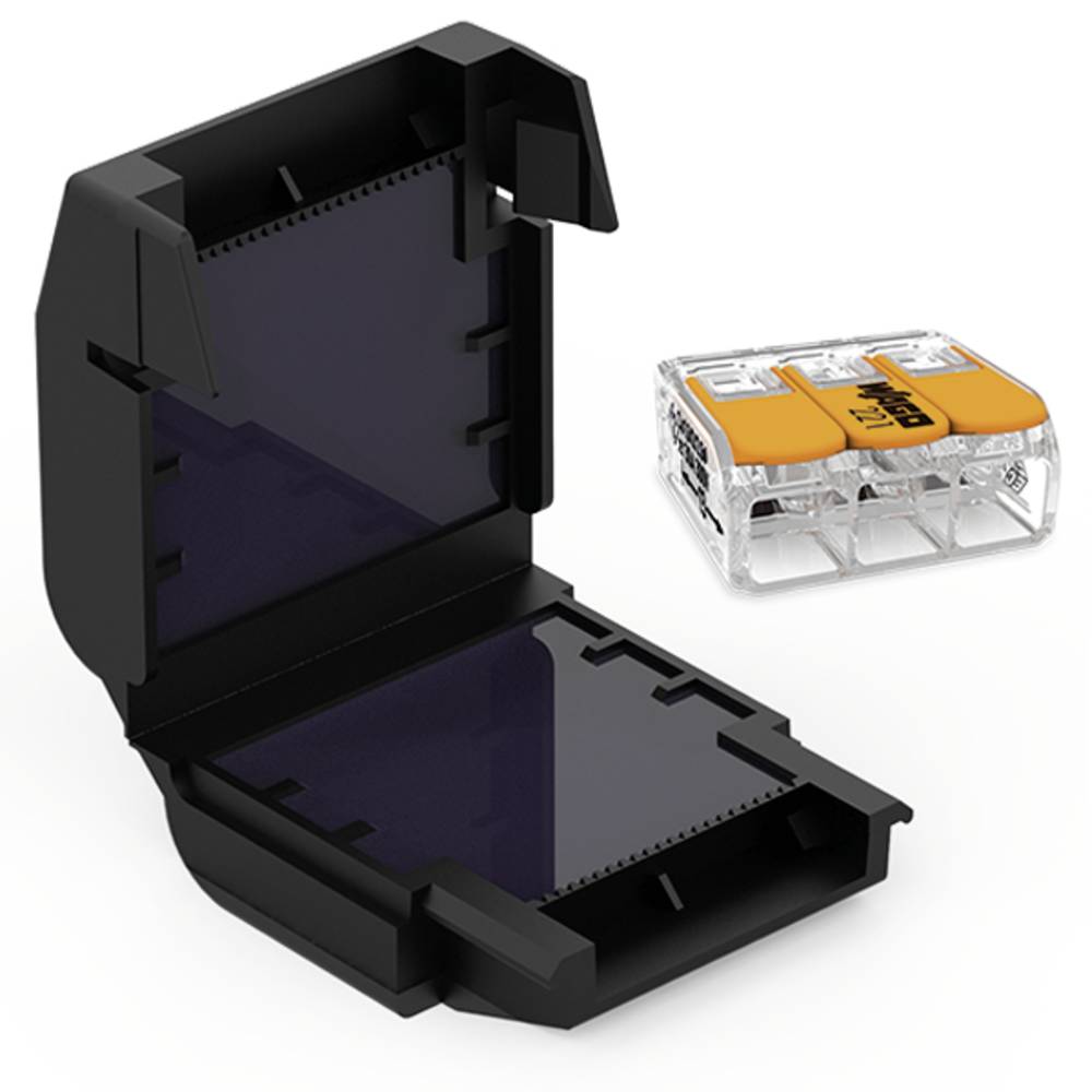 CellPack 410357 EASY-PROTECT/413 Gelbox voor verbindingsklemmen Flexibel: 0.5-6 mm² Massief: 0.5-6 mm² 1 stuk(s) Zwart