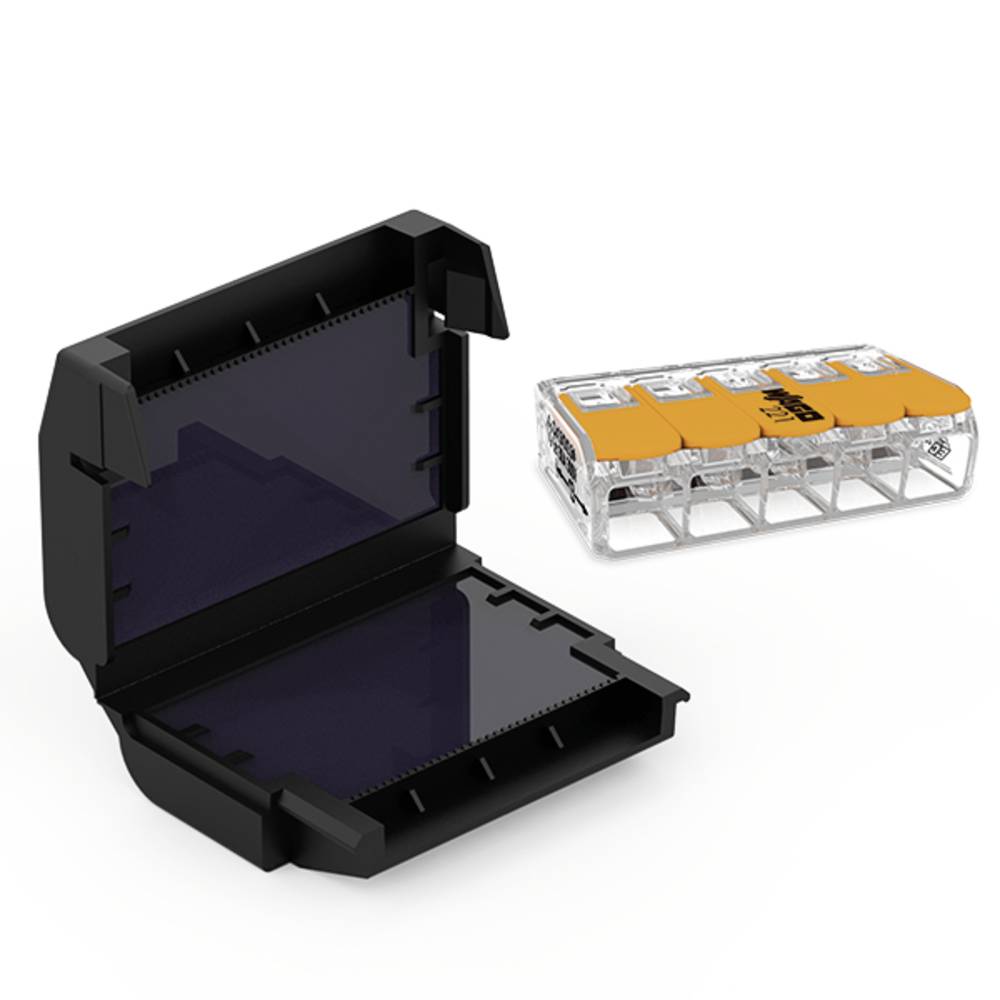 CellPack 410359 EASY-PROTECT/515 Gelbox voor verbindingsklemmen Flexibel: 0.5-6 mm² Massief: 0.5-6 mm² 1 stuk(s) Zwart