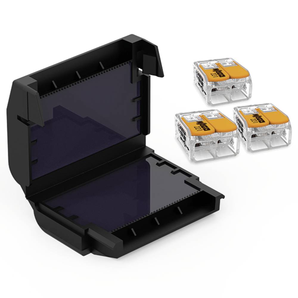 CellPack 410360 EASY-PROTECT/632 Gelbox voor verbindingsklemmen Flexibel: 0.5-6 mm² Massief: 0.5-6 mm² 1 stuk(s) Zwart