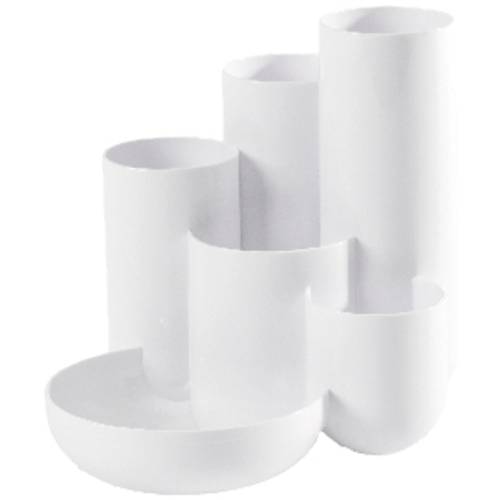 HAN CAMPUS 17480-12 Schreibtischköcher Weiß Anzahl der Fächer: 6