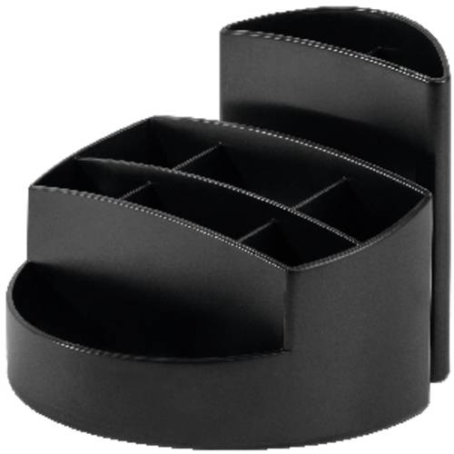 Thumbnail - HAN RONDO KARMA 17468-13 Schreibtischköcher Öko-Schwarz Anzahl der Fächer: 9