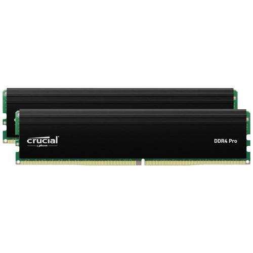 Crucial CP2K32G4DFRA32A PC-Arbeitsspeicher Kit Retail DDR4 64 GB 2 x 32 GB 3200 MHz 288pin DIMM CL22 CP2K32G4DFRA32A