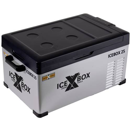 Thumbnail - T.I.P. - Technische Industrie Produkte Icebox 25 Kühlbox EEK: B (A - G) Kompressor 12 V, 24 V, 230 V Grau, Schwarz 21 l ...