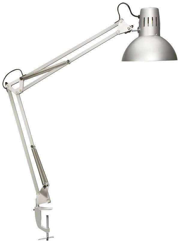 Maul JAKOB MAUL - Tischleuchte MAULstudy LED Klemme si 8201195 LED-Klemmleuchte LED E27 7 W  Silber