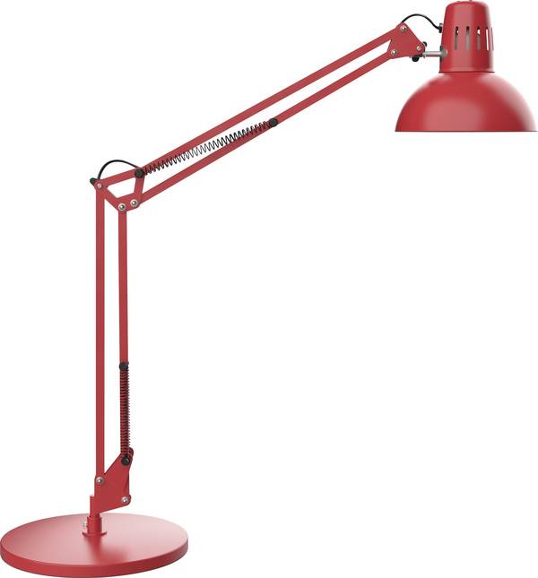 Maul JAKOB MAUL - MAULstudy LED-Schreibtischlampe rot 8230425 Tischlampe LED E27   Rot