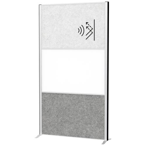 Maul Stellwand Silber, Dunkelgrau, Hellgrau 9655295