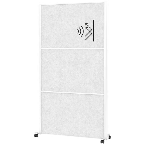 Maul Stellwand Weiß, Hellgrau 9662102