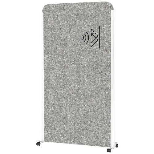 Maul Stellwand Weiß, Dunkelgrau 9701102