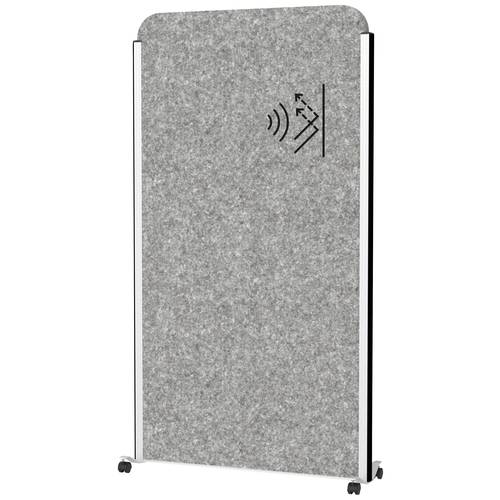 Maul Stellwand Silber, Dunkelgrau 9701195