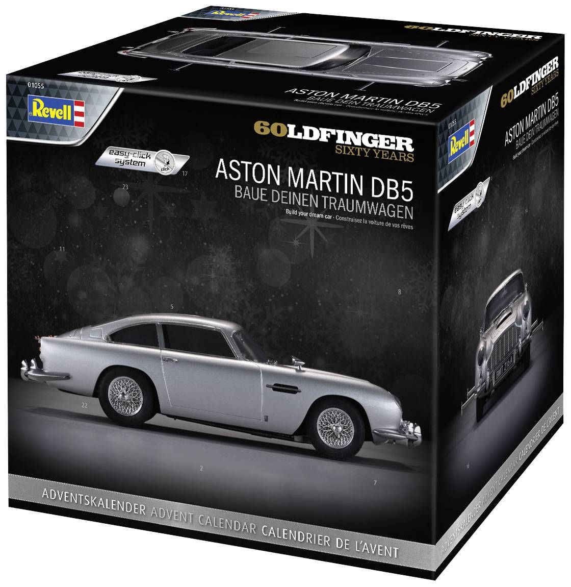 Revell James Bond Aston Martin DB5 Bausätze Adventskalender Altersklasse ab 10 Jahre-6