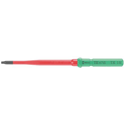 Thumbnail - Wera Kraftform Kompakt VDE 67 iS TX 15 x 157 mm TIE Elektriker TORX Wechselklinge TX 15