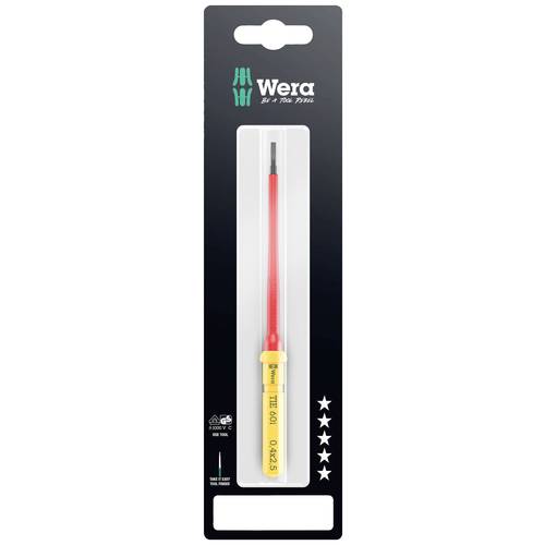 Thumbnail - Wera Kraftform Kompakt VDE 60 i 0,4x2,5x157 mm TIE SB Elektriker Schlitz Wechselklinge 2.5 mm