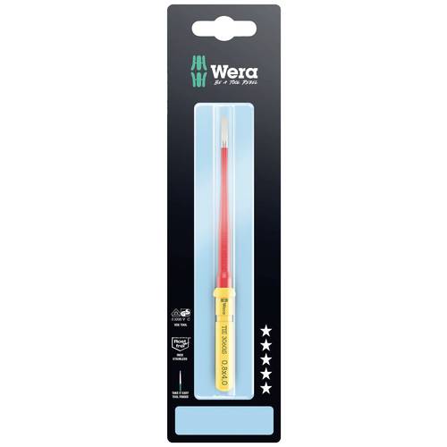 Thumbnail - Wera Kraftform Kompakt VDE 3060 iS 0,8x4,0x157mm TIE SB Elektriker Schlitz Wechselklinge 4.0 mm