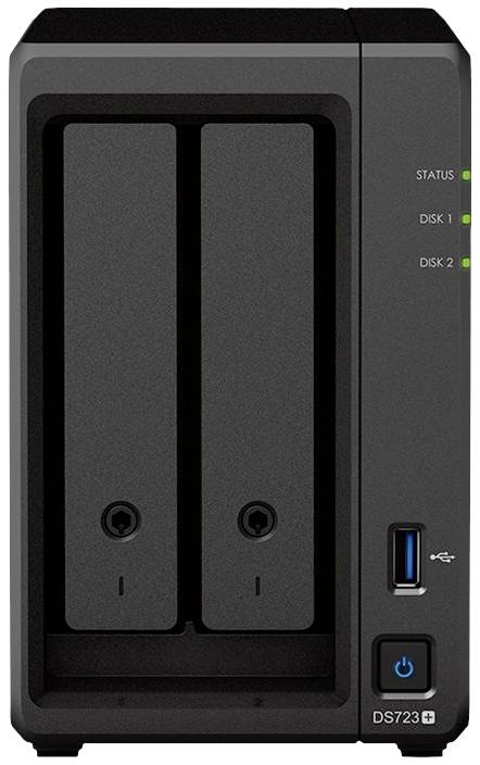 Synology RS1219+ 8 Bay Rackmount NAS – 2 HE, Quad-Core, 2 GB RAM (erweiterbar), Mit 4x 1GbE Ports