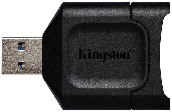 Kingston MobileLite Plus Externer Speicherkartenleser USB-A (USB 3.2 Gen 1) Schwarz