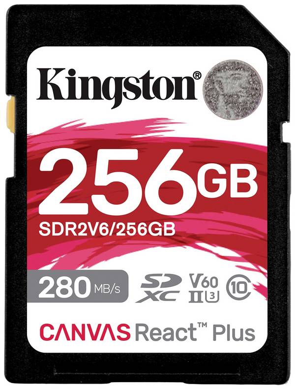 Kingston Canvas React Plus - Flash-Speicherkarte